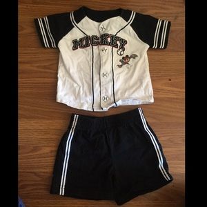Mickey Mouse baby outfit